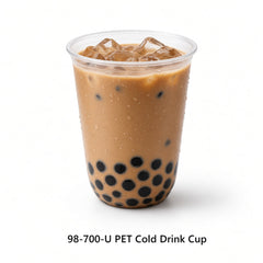 98mm U-Shape PET Cold Cup — 98-700-U (700 ml)