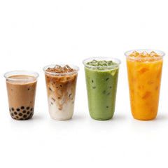 90mm U-Shape PET Cold Cups (90-300-U to 90-500-U)
