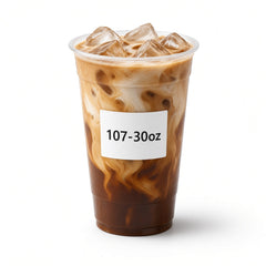 107mm PET Cold Drink Cups (30oz–32oz)