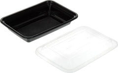 Wholesale Disposable Rectangle Plastic Container of 16 Oz With Lid
