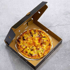 Wholesale custom pizza boxes with printed designs