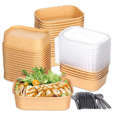 Customized disposable food containers