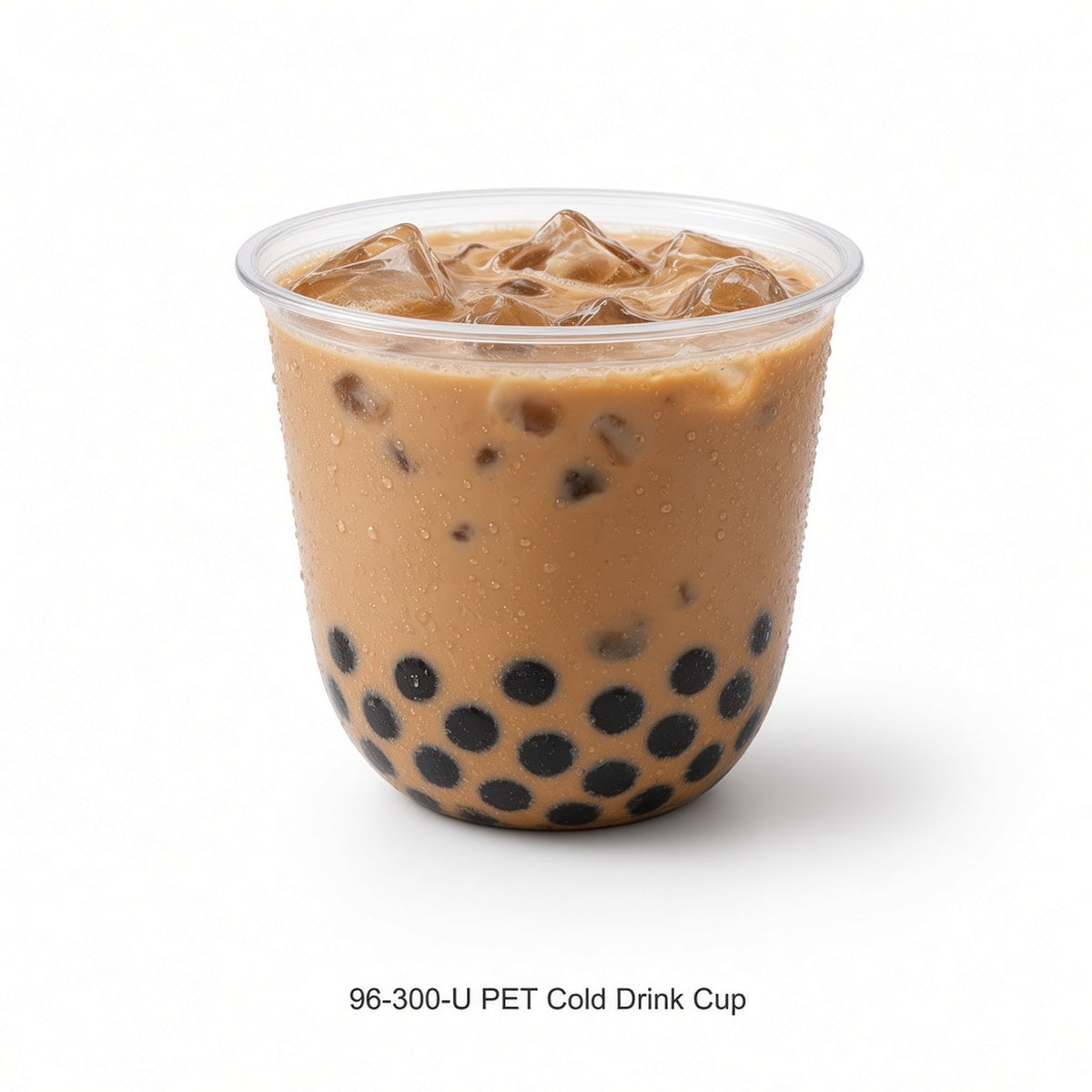 96mm U-Shape PET Cold Cup — 96-300-U (300 ml)