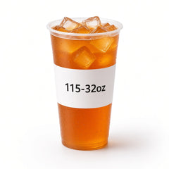115mm PET Cold Drink Cups (26oz–32oz)