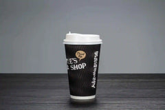 16oz Disposable ripple wall paper cup