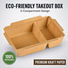 Kraft Paper Container with Diamond PET Lid