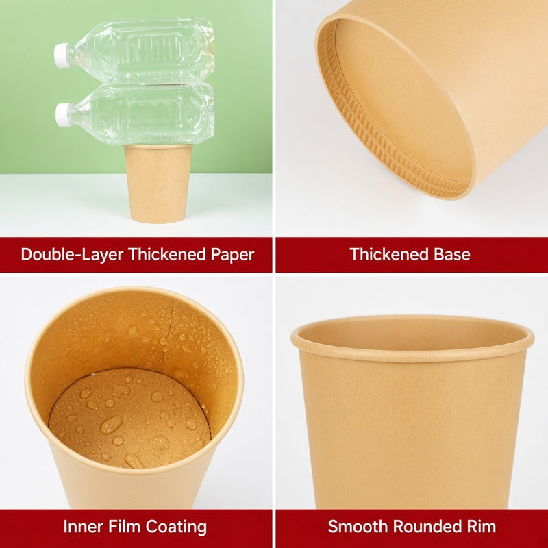 Paper Soup Bowl Series with PP Lids