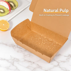One-Piece Large Rectangular Paper Container Series