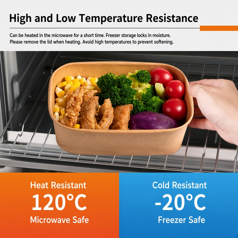 Rectangular Lunch Box Series with Lids