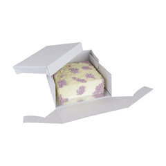 White kraft paper cake box wholesale