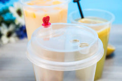 Disposable PP cup with lid