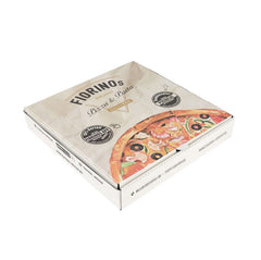 Custom pizza boxes with aluminum foil lining
