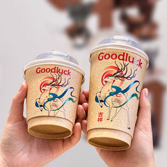 Custom-designed paper cups