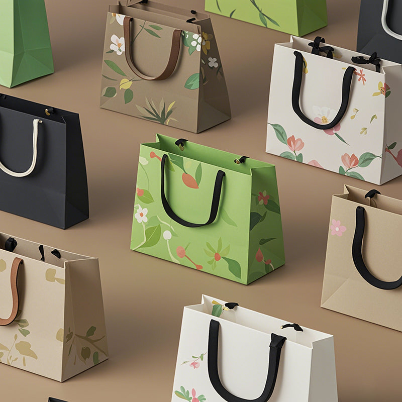 Wholesale and custom colored paper bags