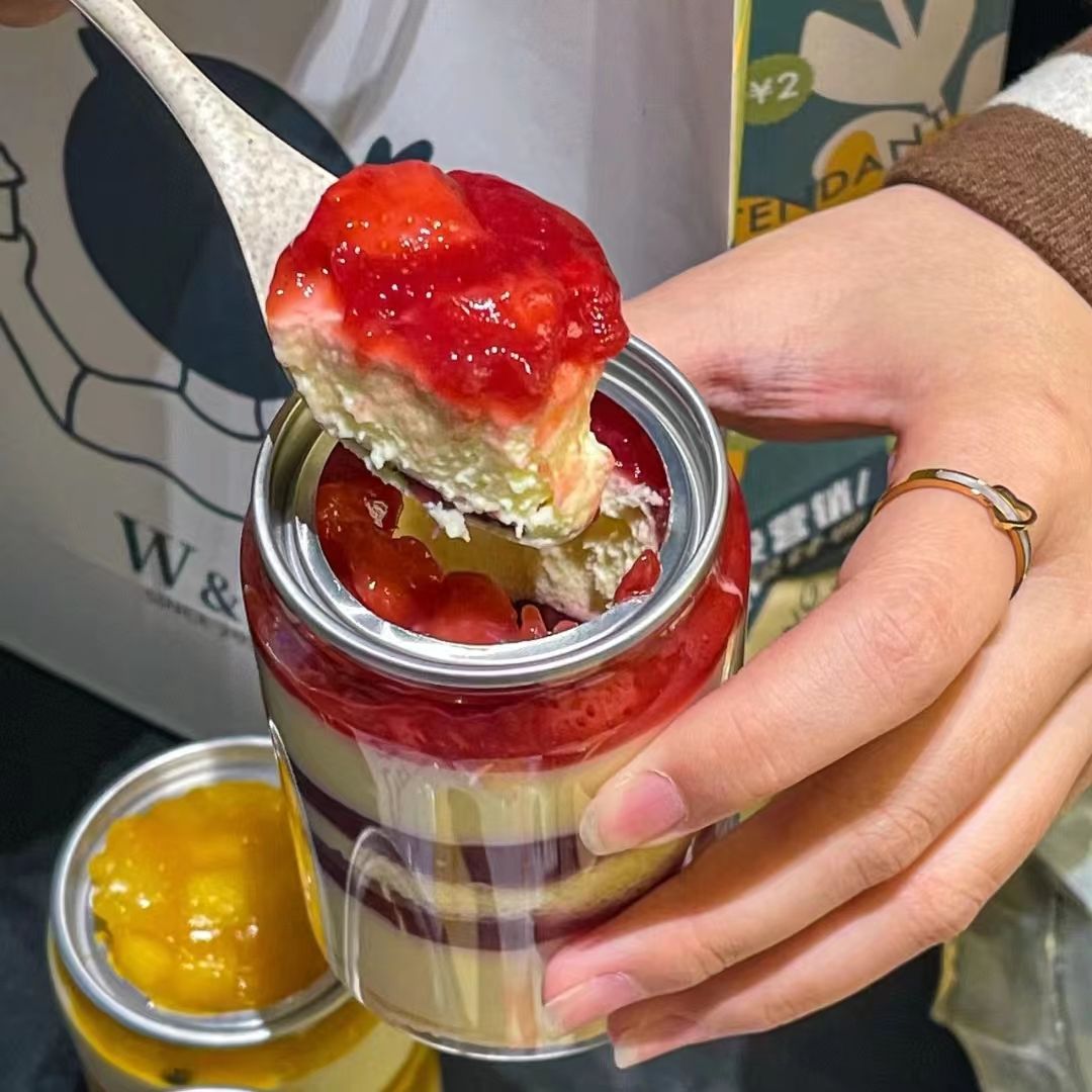 custom Transparent plastic dessert containers wholesale