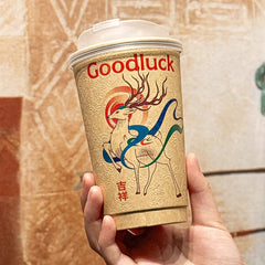 Custom-designed paper cups
