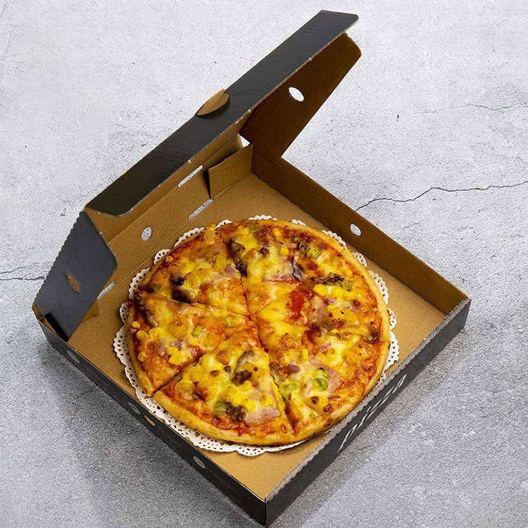 Wholesale custom pizza boxes with printed designs