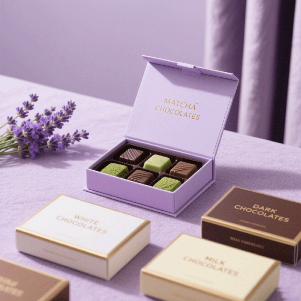 Customized pink dessert gift box