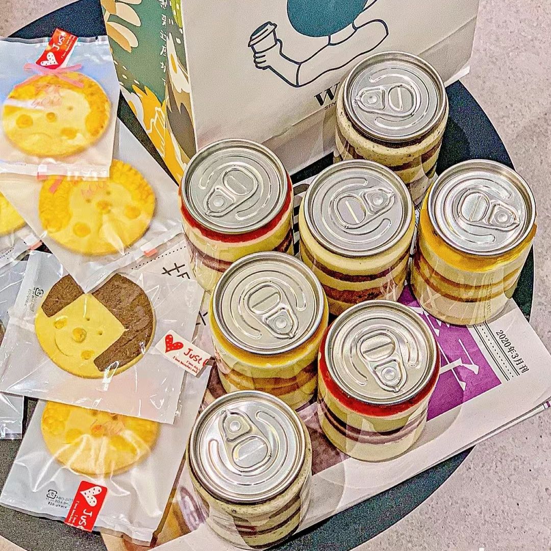 custom Transparent plastic dessert containers wholesale