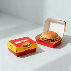 Customized food-grade hamburger boxes